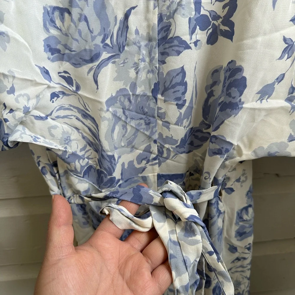 Reformation Floral Wrap Maxi Dress - Picture 6 of 7